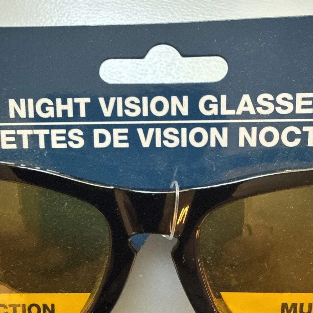 Night Sight Polarized HD Night Driving Vision Glasses  As Seen On TV OnTel, New